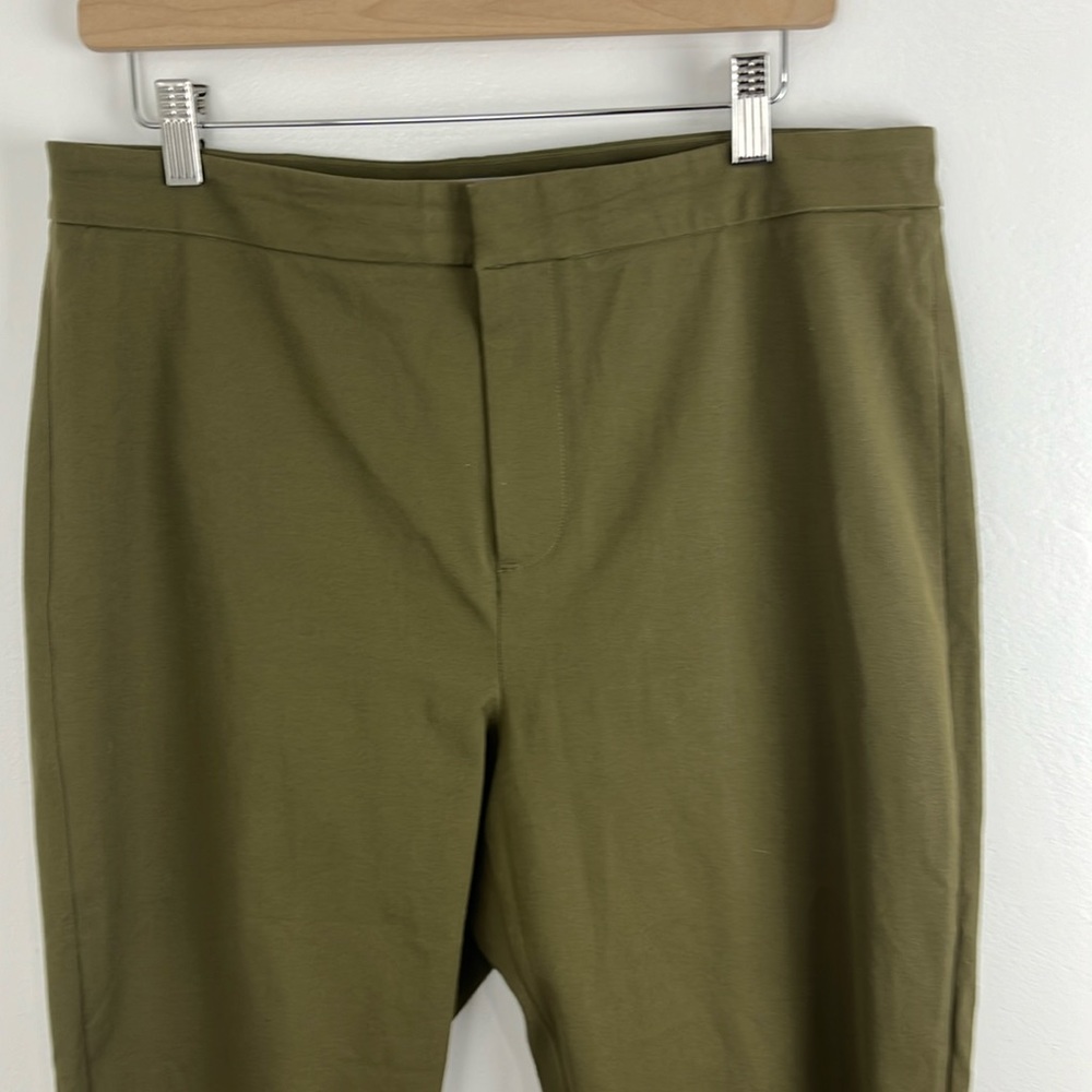 Everlane Cotton Tapered Cropped Dress Pants - Picture 2 of 8
